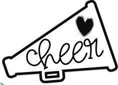 Cheerleading Signs, Cheer Clipart, Megaphone Svg, Cheer Jumps, Senior Night Posters, Kids Cheering, Senior Year Fun, Locker Signs