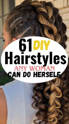 Diy Formal Hairstyles For Long Hair, Hairstyles Without Hair Ties, Easy Hairstyles For Long Hair With Bangs, Easy Diy Hairstyles For Long Hair, Curly Vintage Hairstyles, Hairstyles Without Bangs, Easy Braids To Do On Yourself, Taylor Swift Hairstyles, Hairstyles Salon