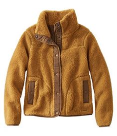 #LLBean: Women's Bean's Sherpa Fleece Jacket Sherpa Fleece Jacket, Womens Sherpa, Fleece Jacket Womens, Sherpa Jacket, Oui Oui, Womens Fleece, Sherpa Fleece, Up Girl, Ll Bean