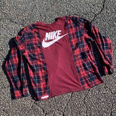 Reworked Nike shirt Cotton Patchwork Top For Streetwear, Patchwork Cotton Tops For Streetwear, Casual Patchwork Tops For College, Cotton Patchwork Shirt For Streetwear, Urban Style Cotton Top For Fall, Urban Cotton Top For Fall, Fall Long Sleeve College Style T-shirt, College Crew Neck Tops With Patchwork, Crew Neck Patchwork Tops For College