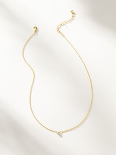 Simple, dainty, and made for everyday wear. What more could you want from our Pure Necklace? This simple gold necklace is the perfect layering piece. To recreate Kristin’s necklace stack, layer this dainty chain necklace with our Initial Chain Necklace and Three's a Party Chain Necklace. | Dainty Gold Pure Gemstone Pendant Necklace | Women's Jewelry by Uncommon James Simple Gold Necklace, Uncommon James, Dainty Chain Necklace, Necklace Stack, S Necklace, Gold Necklace Simple, Dainty Chain, Gemstone Necklace Pendant, Necklace Dainty