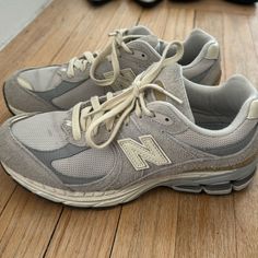 Light Grey And Beige New Balance 2002r. Worn But Good Condition. Size 7.5 Men. 9 Women. Beige New Balance, New Balance Cream, New Balance 2002r, Shoes New Balance, New Balance Shoes, Grey And Beige, Womens Shoes Sneakers, New Balance, Light Grey