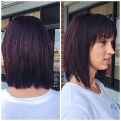 Feminine Short Hair, Goldsboro Nc, Undercut Long Hair, Wispy Hair, Angled Bob Hairstyles, Plum Hair, Stacked Bobs, Layered Haircuts For Medium Hair, Wavy Haircuts