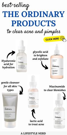 The Ordinary Skincare Routine, Get Rid Of Acne, Rid Of Acne