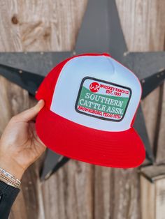 Whiskey Bent Hat Co. 1983 Southern Cattle Asso. It's the perfect combo of modern style and old school cool. Whiskey, Old School, Modern Style, Hats