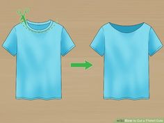 how to cut a t shirt with pictures wikihow