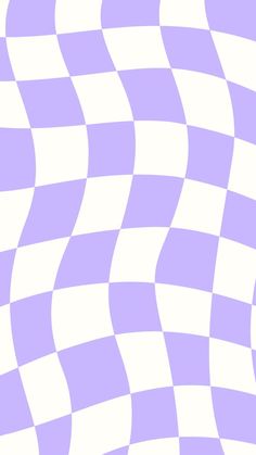 an abstract checkerboard pattern in purple and white