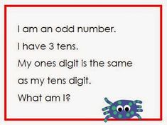 an image of a blue crab with the words i am odd number, i have 3 tens