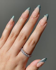 Sea Nails, Cute Short Nails, Beyond The Sea, Classy Acrylic Nails, Short Nail, Minimalist Nails, Nail Art Ideas, Manicure Y Pedicure, Dream Nails