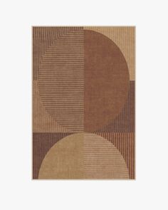 Harlow Copper & Brown Rug | Ruggable Background Water, Warm Browns, Copper Brown, Yellow Ochre, Natural Cream, Rug Stain, Cream Background, Washable Rug, Brown Area Rugs