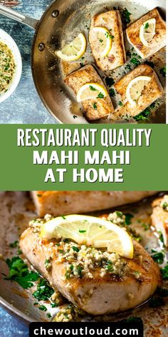 this restaurant quality mahi mahi at home recipe is delicious and easy to make