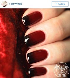 Black Cherry Nails, Look 80s, Red Nail Art Designs, Plum Nails, Christmas Present Ideas, Finger Paints, Cherry Nails, Stylish Nails Designs, Christmas Gel Nails