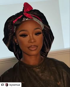 Soft Glam Birthday Makeup Looks, Prom Makeup For Red Dress Glam, Gold Prom Looks Makeup, Birthday Makeup For Black Women Gold, Full Soft Glam Makeup, Birthday Makeup Looks Black Women, Makeup Looks Pearls, Sweet 16 Makeup Looks