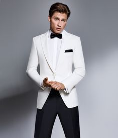 White Wedding Suits For Men, White Tuxedo Wedding, White Wedding Suit, Lounge Logo, Wedding Tux, Wedding Tuxedo, Groom Tuxedo, Wedding Suits Groom