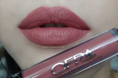 Ofra Long Lasting Liquid Lipstick x Manny MUA Charmed Lip Swatch Manny Mua, Lipstick Makeup