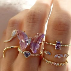 Fancy Jewelry, Cute Rings, Pretty Rings