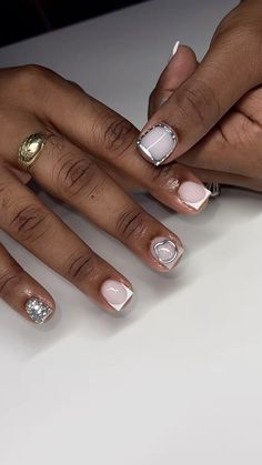 Nail Short Designs, Nails Technician, Texture Nails, Bday Nails, Nail Short, Butterfly Nails, Birthday Inspo, Colored Acrylic