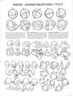 Animation School, Head Construction, Animation Tips, Animation Schools, Illustration Tutorial, Cartoon Drawing Tutorial