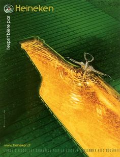 the cover of heineken's album, with an image of a fish on it