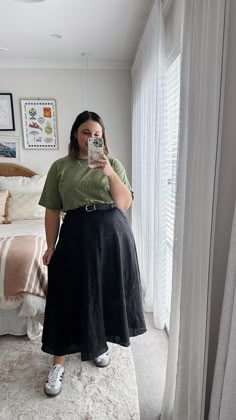 Rachel 🍋 Everyday Outfits (@agoodlittleteach) • Fotos e vídeos do Instagram Dress As Skirt Outfits, Plus Size Summer Fashion, Casual Outfits Plus Size, Plus Size Looks, Look Plus Size, Alternative Outfits, Curvy Outfits, Outfit Inspo Fall, Look Plus