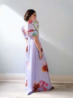 Moth In Flight, Lagerstroemia Speciosa, Terno Dress, Filipiniana Dress, Very Peri, Dress Attire, Top Hits, Butterfly Shape, Peachy Pink