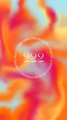 an orange and pink swirl with the number 29 on it