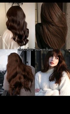 chocolate hair color 👩🏽🤎#hair #haircolorideas #aesthetic #itgirl Cocoa Hair Color Brunettes, Light Brown Hair On Black Hair, Brown Hair For Older Women, Cool Toned Dark Brown Hair Pale Skin, Chocolate Brown Hair Aesthetic, Hair Color Brown Chocolate, Milk Brown Hair Color, Cocoa Brown Hair Color, Chocolate Hair Color Ideas