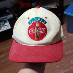 Red Bill Cap Never Worn Has Just Sat In Storage Red Snapback Fitted Hat, Red Snapback Casual Fitted Hat, Red Casual Snapback Fitted Hat, Retro White Fitted Hat With Curved Brim, Casual Red Fitted Hat With Flat Brim, Casual Red Snapback Baseball Cap, Retro Red Snapback Trucker Hat, Vintage White Dad Cap, Vintage White Baseball Cap With Curved Brim