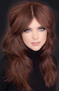 Dark Copper Hair Blue Eyes, Red Hairstyles Medium Length, Dark Ginger Hair Pale Skin, Brown To Auburn Hair Before And After, Auburn Brunette Hair Reddish Brown, Auburn Red, Ginger Hair Color, Hair Color Auburn