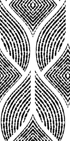 an abstract design in black and white, with wavy lines on the bottom right corner