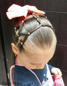 Hairstyles Girl, Dance Comp, Competition Hair, Kid Hairstyles, Rocker Girl