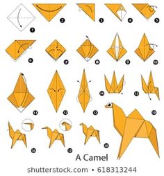 how to make an origami camel