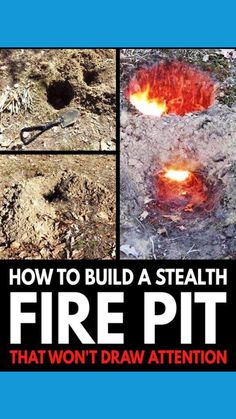 Off Grid Water System, Dakota Fire Pit, Dakota Fire Hole, Dakota Fire, Survival Fire, Survival Skills Life Hacks, Emergency Preparedness Kit, Want To Draw, Survival Life Hacks