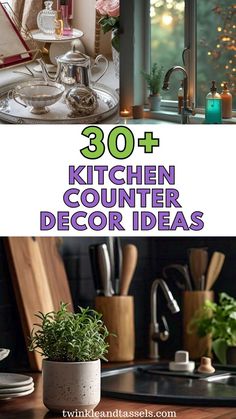 Kitchen Counter Decor Ideas Kitchen Countertop Decor Ideas, Countertop Decor Ideas, Affordable Kitchen