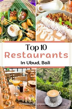 Where to eat in Ubud Toro Sushi, Bali With Kids, Bali Restaurant, Bali Baby, Bali Food, Top 10 Restaurants