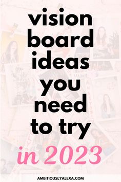 vision board ideas 2023 Vision Board Ideas 2023, Vision Board Success, Work Vision Board