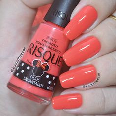 925 curtidas, 9 comentários - Gabriela Becker (@esmalteecor) no Instagram: “Esmalte na cor "Cílios Encantados" da @risqueoficial ❤️ . . #Risque #RisqueDaSemana #RisqueMinnie…” No Instagram, Nail Polish, On Instagram, Instagram