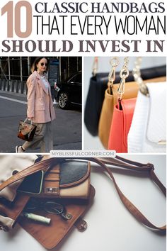 Looking for the best classic handbag styles for women and trendy handbags for an effortless chic outfit? Read the blog for the ultimate guide on the stylish purse trends and beautiful handbags that every woman should own. Effortless Chic Outfits, Stylish Purse