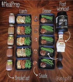 Bulking Meal Prep, Macro Diet Meal Plan, Bulking Meals, Macro Diet, Clean Meal Prep, Easy Vegan Lunch, Healthy Lunches For Work, Low Carb Diet Plan