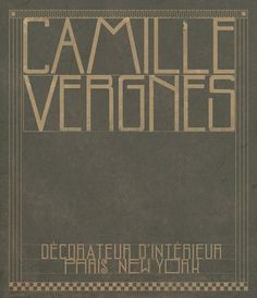 an old book with some type of writing on the front and back cover that says,'camille veronises '