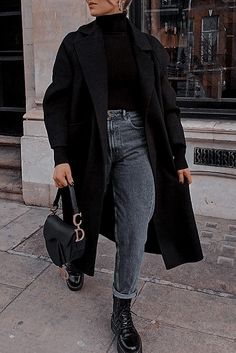 Vinter Mode Outfits, New York Outfits, Winter Fashion Outfits Casual, Paris Mode, Cold Outfits, Paris Outfits, Looks Street Style, Looks Chic, Winter Fits