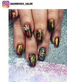 44+ Jamaican Nail Designs for 2024 - Nerd About Town Nail Art