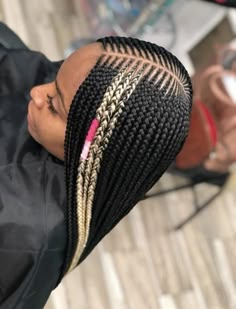 Flat Braids Hairstyles, Jamaica Hairstyles, Goddess Fulani Braids, Halo Braid Natural Hair, Amazing Braids, Long Cornrows, Braided Wigs For Black Women, Scalp Braids