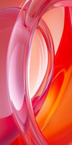 an abstract photo with pink and orange colors