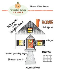 a house with the words welcome home written in different languages on it and an image of a