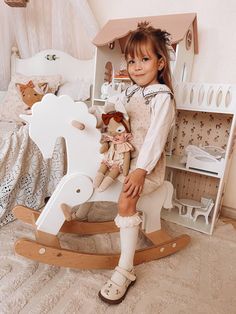 Looking for a unique and timeless gift for a special child in your life? Look no further than this stunning Wooden Horse Rocking Chair, perfect for a baby shower gift, first birthday gift, or any occasion! Crafted from high-quality wood, this rocking chair features a classic horse design that will provide endless hours of fun and play for little ones. The Rocking Horse will give unforgettable emotions to your baby. It attracts attention with its originality and simplicity, but at the same time i Wood Horse Toy, Tea Party Photography, Baby Rocking Horse, Spring Toys, Rocking Horse Toy, Wood Horse, Rocking Toy, Wooden Rocking Horse, Unique Birthday Gift