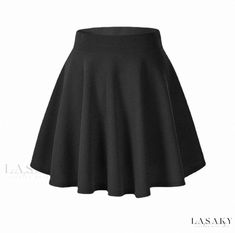 Lasaky - Versatile Short Skirt for Everyday Movement Skirt Sequin, Rok Mini, Short Black Skirt, Black Skater Skirts, Mini Skater Skirt, Black Knees, Womens Basic, Cute Skirts, Short Skirt