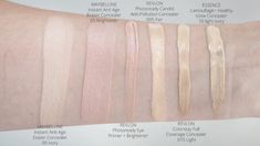 Revlon Photoready Candid Anti-Pollution Concealer - Mateja's Beauty Blog Concealer Swatches, How To Match Foundation, Revlon Colorstay, Skin Care Items, Drugstore Makeup, Pale Skin, Healthy Glow