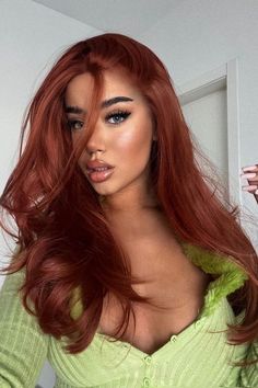 Winter Hair Color, Winter Hair, Red Hair Color, Hair Inspo Color