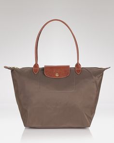 NEED A NEW TOTE Longchamp Tote - Le Pliage Large Shoulder | Bloomingdale's Longchamp Outfit, Longchamp Le Pliage Large, Longchamp Purse, Bag Longchamp, Bright Bag, Longchamp Tote, Longchamp Bag, Aesthetic Bags, Longchamp Handbags